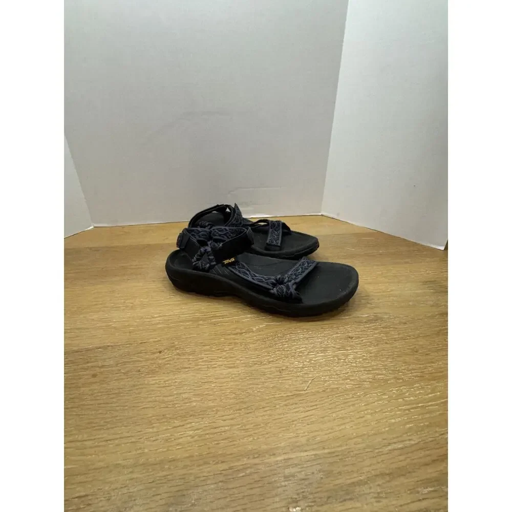 Teva Men's Hurricane 4 Wavy Trail Navy Blue Hiking Sandals 1093379 Size 11